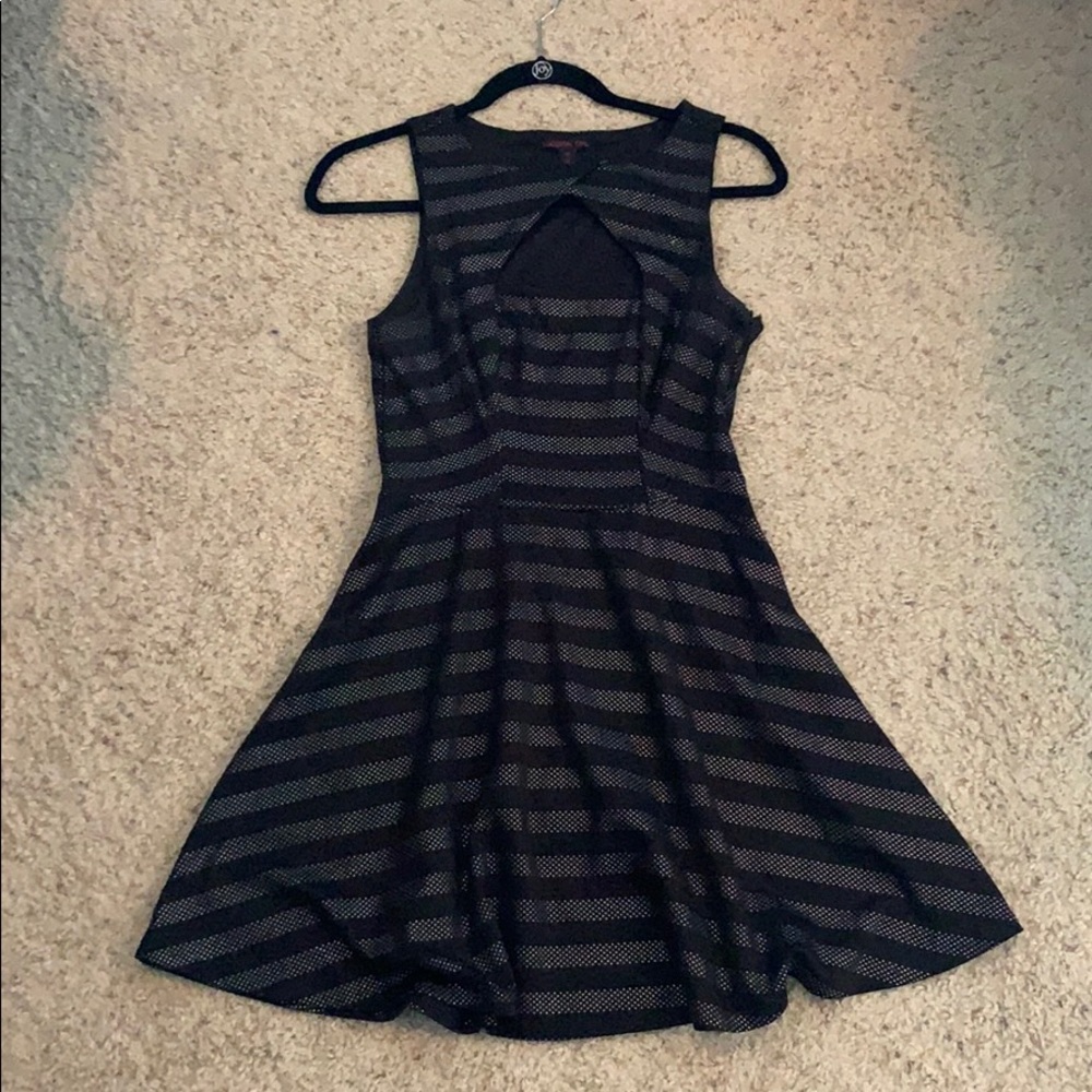 Black dress w Silver details